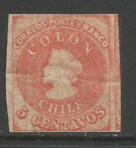 CHILE 9 MNG REPAIRED COLUMBUS C15