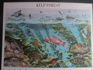 ​UNITED STATES-2009-SC#4423 KELP FOREST WILDLIFE- MNH FULL SHEET - VERY FINE