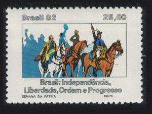 Brazil Horses Independence Week SG#1975