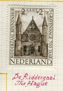 NETHERLANDS; 1948 early Social Fund issue fine Mint hinged 2c. value