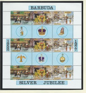 Barbuda  sheets mnh  SC 263-264