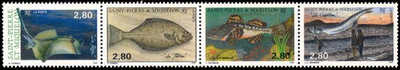 Scott #592 Fish MNH