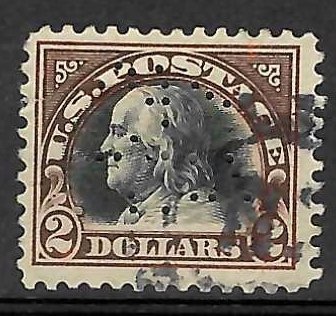 USA #547 USED PERFIN C$40.00 +++