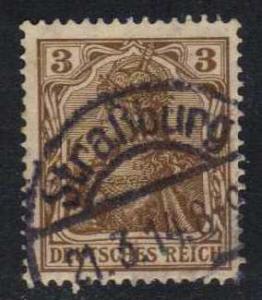 Germany #  81 Germania, used