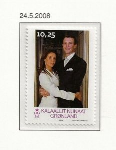 Greenland Sc 520 NH SET of 2008 - Wedding of Pince Joachim & Marie Cavallier