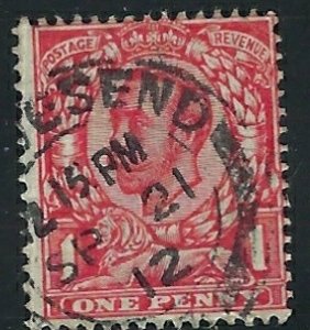 Great Britain 154 Used 1912 issue (fe6273)