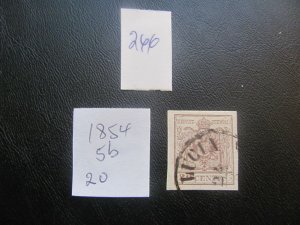 AUSTRIA-VENICE OFFICE 1854 USED SC 5b XF $20 (266)