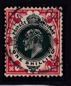 Great Britain 1902 King Edward VII 1shilling    F/VF/Used(*)