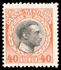 Danish West Indies Scott 57 Mint never hinged.