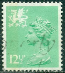 GREAT BRITAIN WALES SG-W37a, SCOTT#  WMMH-20, USED, 10 STAMPS, GREAT PRICE