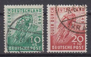 Germany 1949 Sc#B304-305 Mi#106-107 used (AB1111)