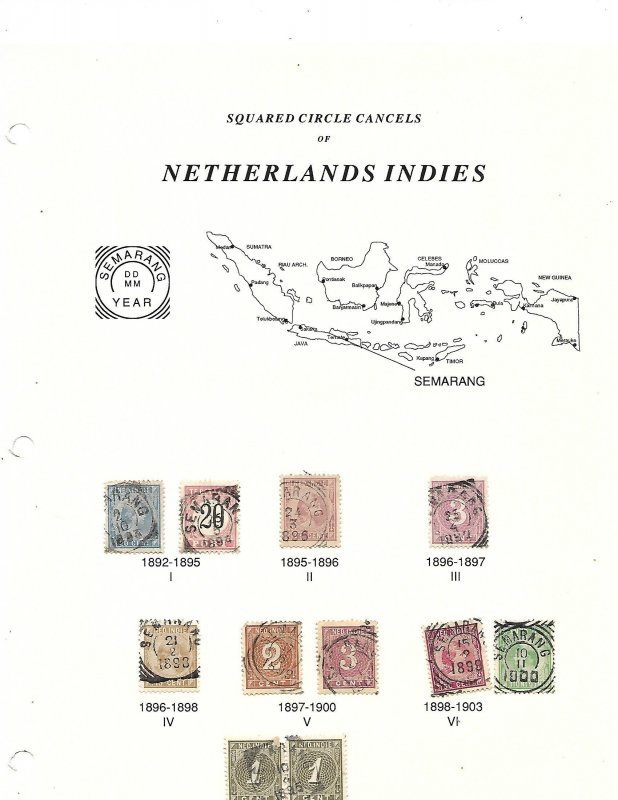 Dutch ( Netherlands) Indies 'Old time  Collection'