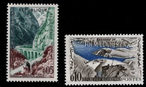 ALGERIA Scott 291-292 MH*  stamp set