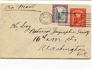 Bahamas cover from 1929  to USA VF - Lakeshore Philatelics