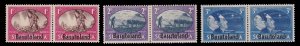 Basutoland 29-31, MH Set of Pairs - Peace Issue