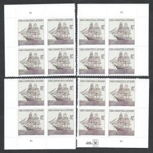 UNITED STATES SC# 3869 VF MNH 2004 Pl#P1 Matching set