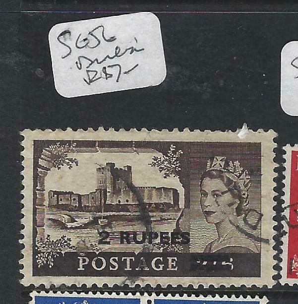 BRITISH P.O. MIDDLE EAST (P0603B) QEII  CANCEL   DUBAI  SG 56        VFU