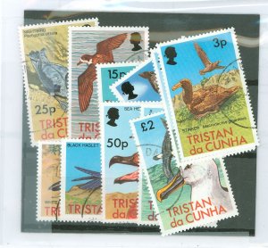Tristan da Cunha #222-233 Used Single (Complete Set)