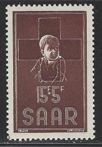Saar - Scott # B100, mint nh