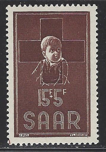 Saar - Scott # B100, mint nh