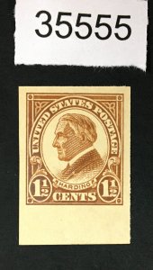 US STAMPS # 576 MINT OG NH LOT #35555