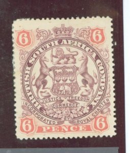 Rhodesia (1890-1923) #55 Unused Single