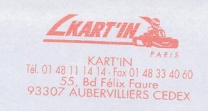 Meter cover France 2002 Carting - Car race