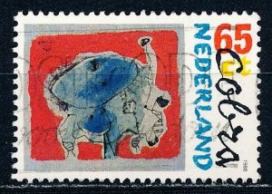 Netherlands #734 Single Used