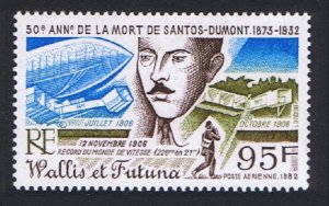 Wallis and Futuna 50th Death Anniversary of Santos-Dumont 1982 MNH SC#C114