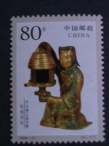 ​CHINA-2000 SC#3055-8 RILICS FROM THE TOMB OF PRINCE JING-ZONGSHAN MNH VF