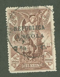 Angola #197 Used Single