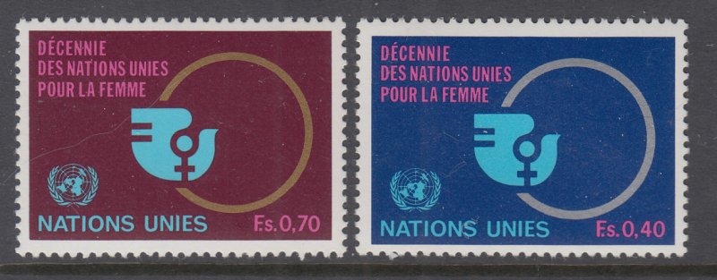 UN Geneva 90-91 MNH VF