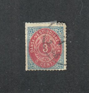 Danish West Indies Scott #6 Used