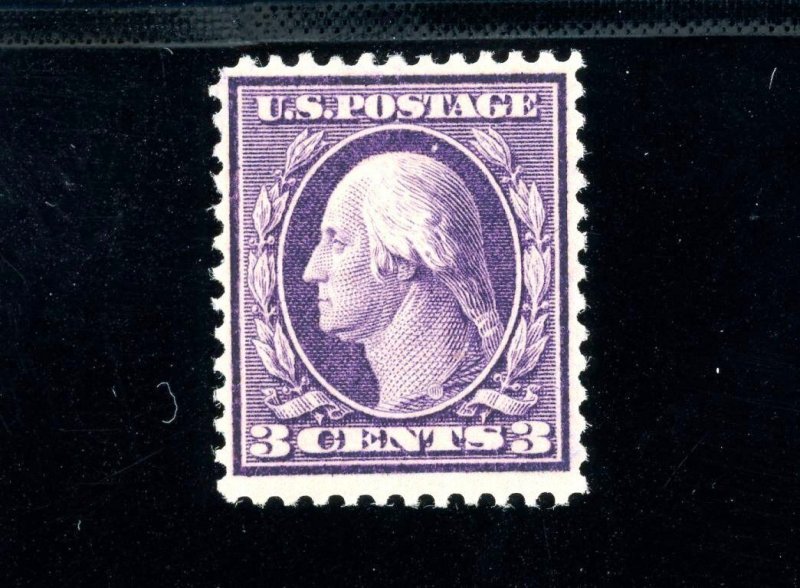 USAstamps Unused FVF US 1910 Washington Scott 376 OG MNH