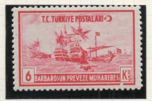 Turkey 1941 Early Issue Fine Mint Hinged 6k. NW-05193