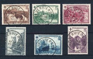 BELGIUM 1929 Beautiful Views (6v Cpt) V Fine Used CV$55