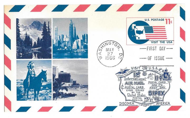 United States Artopages UXC5 FDC