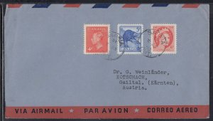 Canada - Feb 23, 1953 Srnia, ON Airmail Cover to Austria