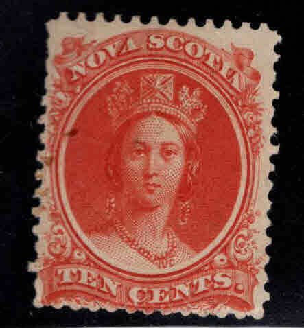 Nova Scotia Scott 12 MH** stamp