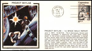 US Skylab 1st Space Walk Repair June,1973 Colorano Space Cover