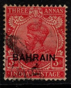 BAHRAIN SG18 1934 3a CARMINE USED