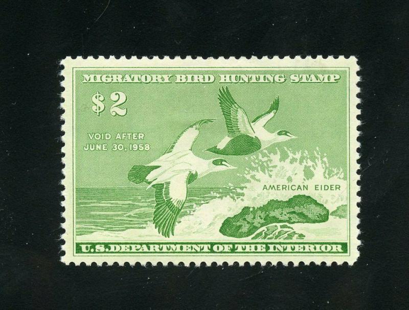 UNITED STATES DUCK STAMP SCOTT#RW24  MINT HINGED--SCOTT VALUE $85.00