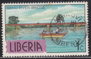 Liberia 749 Mano River Bridge 1976