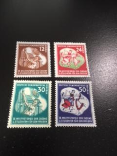 German Dem. Rep sc 85-88 MNH comp set