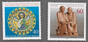 Germany - Berlin (1980) - Scott # 9N453 - 9N454,  MNH