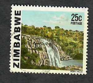 Zimbabwe #425 used single