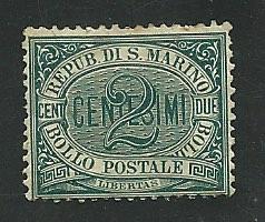 San Marino # 1, Mint Hinge Remain. CV $ 37.50