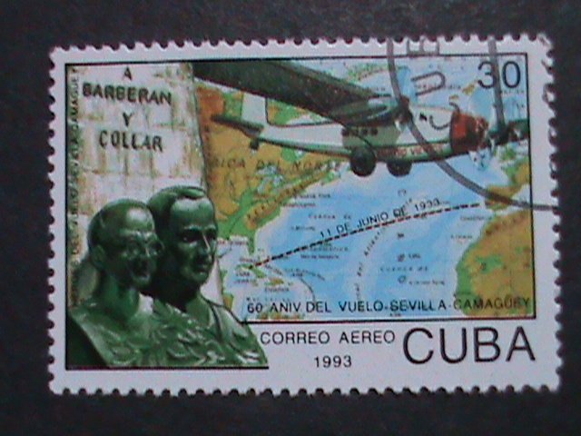 CUBA-VERY OLD CUBA-TRANPORTATION STAMPS USED- VF WE SHIP TO WORLD WIDE.