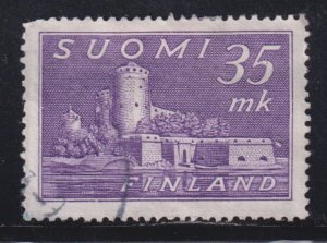 Finland 280 Castle in Savonlinna 1949