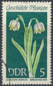 German Democratic Republic  SC# 1093  Used Flowers   see details & scans